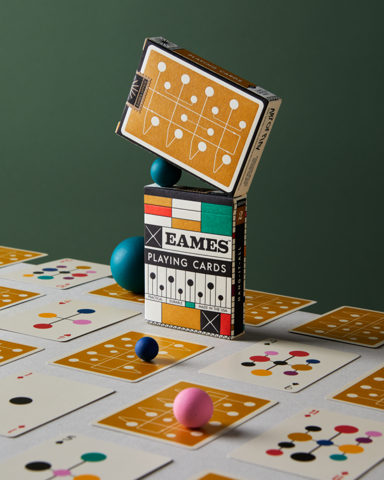 Eames Playing Cards - IN STOCK | designcraft Eames Playing Cards - IN STOCK | designcraft